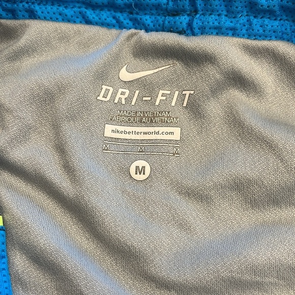 Nike | Dri-FIT‎ Lined Running Shorts | Blue & Black | Medium - Picture 7 of 10